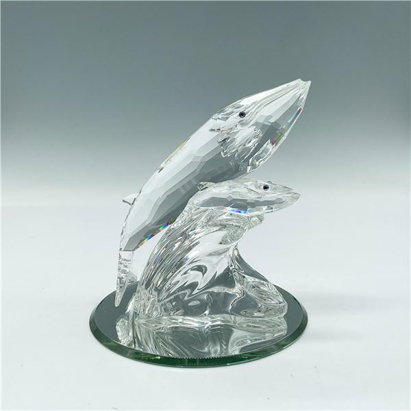 Swarovski SCS Crystal Figurine, Care for Me-The Whales