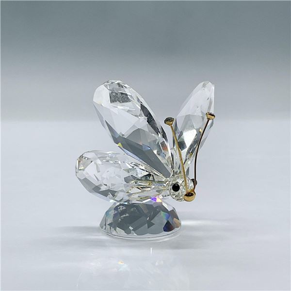 Swarovski Crystal Figurine, Butterfly Gold Antenna