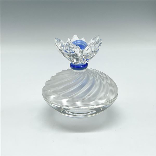 Swarovski Crystal Jewel Box, Blue Flower