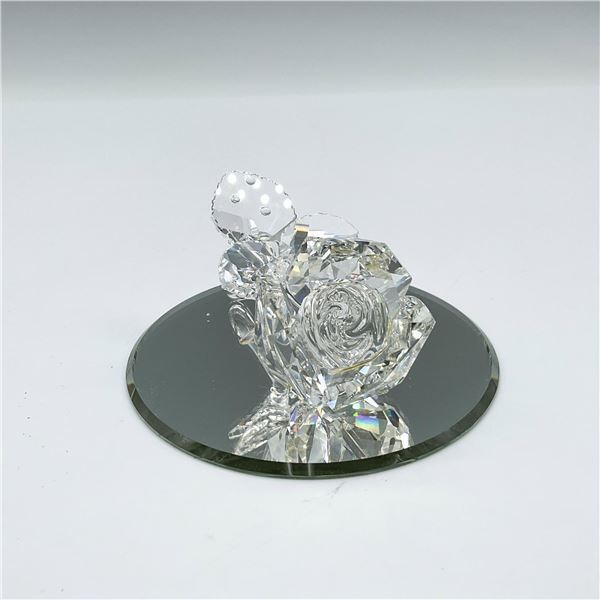Swarovski Silver Crystal Figurine, The Rose