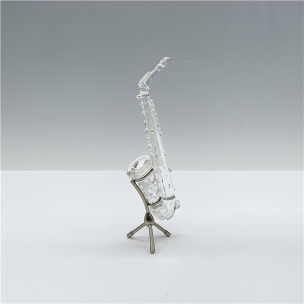 Swarovski Crystal Figurine, Saxophone