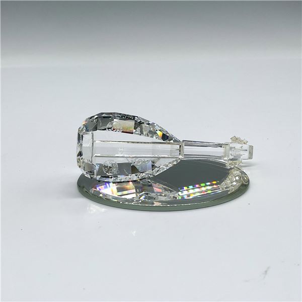 Swarovski Silver Crystal Figurine, Lute