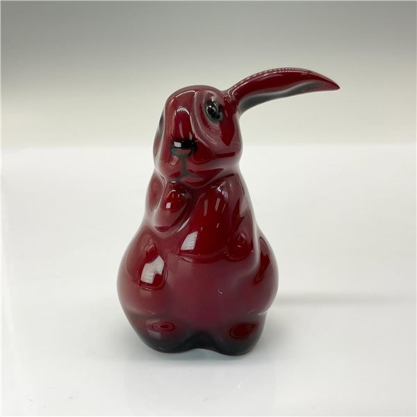 Lop-Eared Rabbit, Small - HN108 - Royal Doulton Flambe Animal Figure