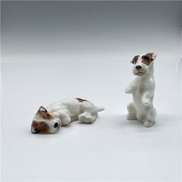 2pc Royal Doulton Dog Figurines, Sealyham K3 & K4