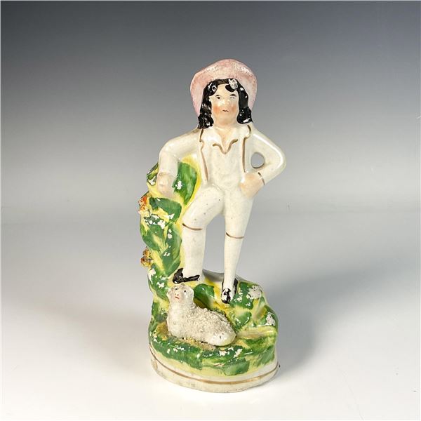 Antique Staffordshire Pottery Figurine