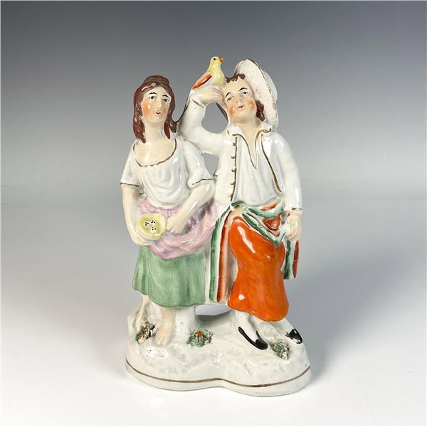 Antique Staffordshire Pottery Figurine