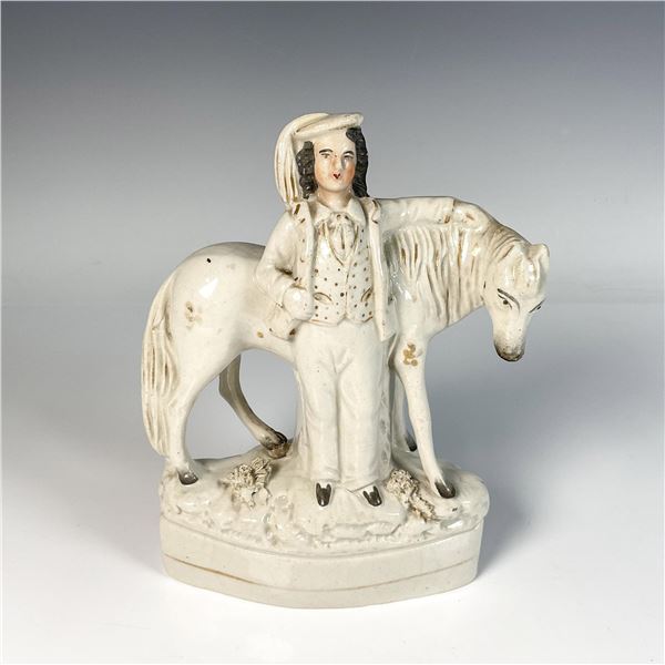 Antique Staffordshire Pottery Figurine