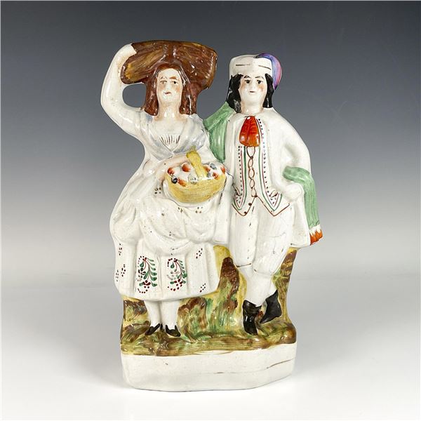 Antique Staffordshire Pottery Figurine