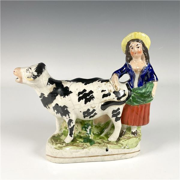 Antique Staffordshire Pottery Figurine