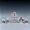Image 1 : 9pc British Royalty Commemorative Tea Pot and Mugs