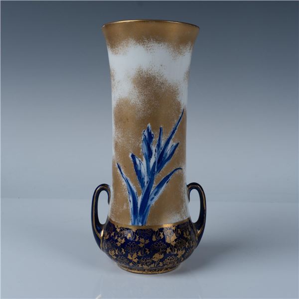 Royal Doulton Porcelain Vase, Blue Iris