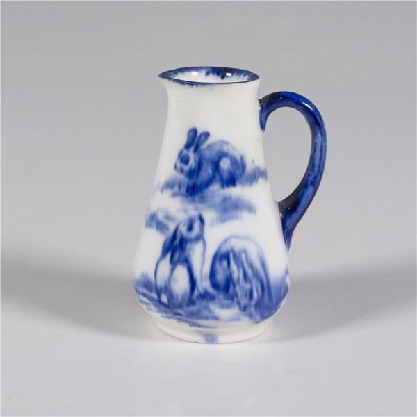 Royal Doulton Porcelain Mini Pitcher, Rabbits