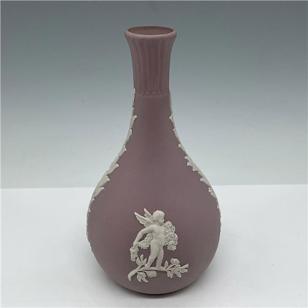 Wedgwood Lilac Jasperware Vase