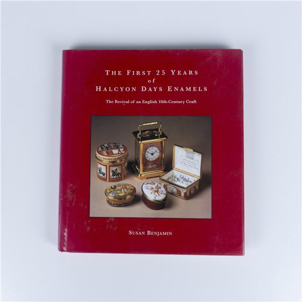 First Ed. Book, The First 25 Years of Halcyon Days Enamels