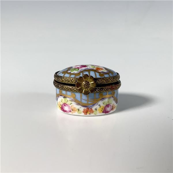 Limoges Porcelain Keepsake Box, Happy Birthday