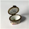 Image 3 : Limoges Porcelain Keepsake Box, Happy Birthday
