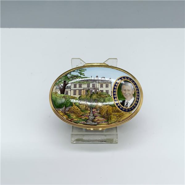 Bilston and Battersea Enamels Box, Prince Charles