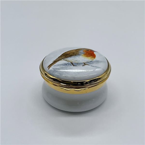 Moorcroft Enamels Robin Box