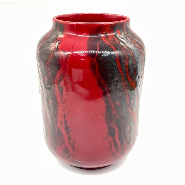 Royal Doulton Flambe Fanling Vase in Oriental Sung BA15