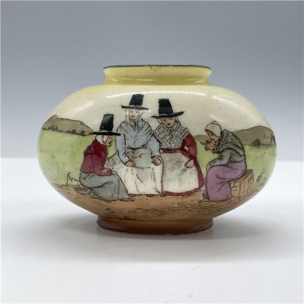 Royal Doulton Series Ware Miniature Vase, Welsh Ladies