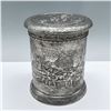 Image 1 : Derby SP Company Silverplate Repousse Lidded Jar