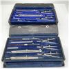 Image 3 : 2pc Chavros + Keuffel & Esser Engineers Drafting Kits w/Case