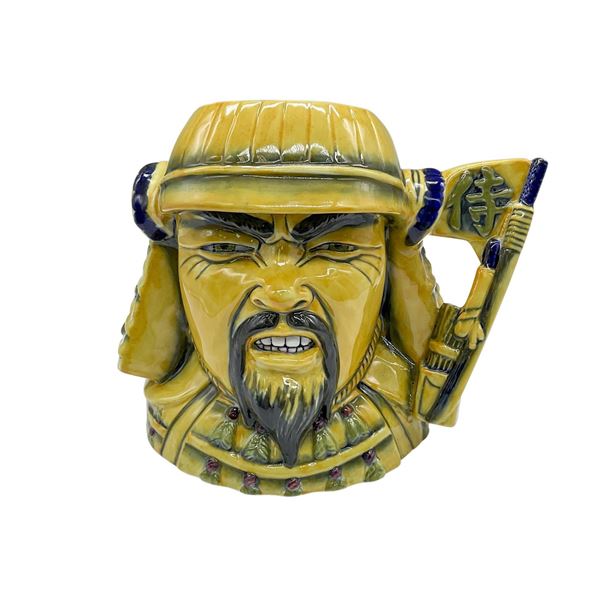 Yellow Flambe Samurai Factory Proof - Large - Royal Doulton Character Jug