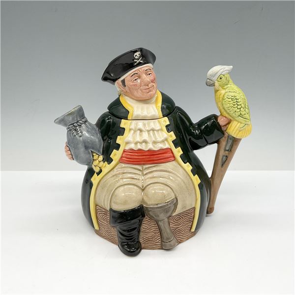 Royal Doulton Character Teapot, Long John Silver D6853