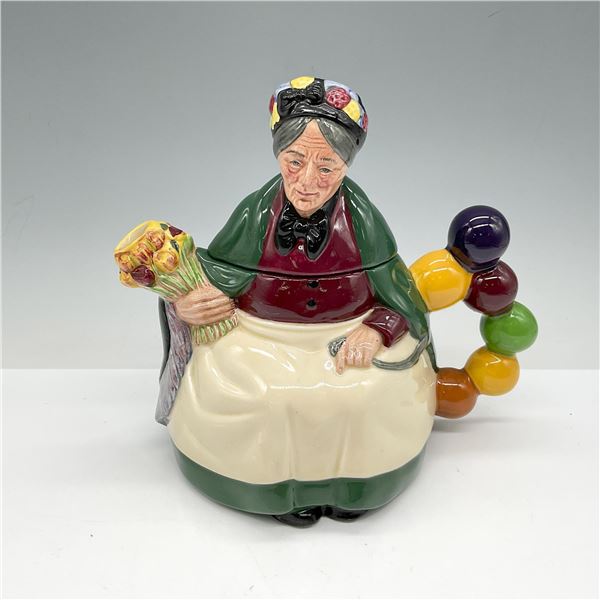 Royal Doulton Character Teapot, Old Balloon Seller D6855