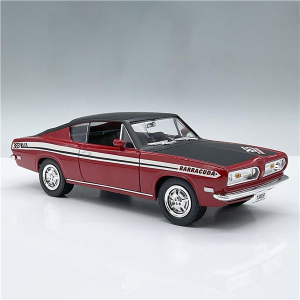 Road Signature Model Car, 1969 Plymouth Barracuda 383