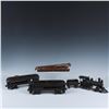 Image 1 : 6pc Vintage Cast Iron Toy C.R.I. & P Train Set