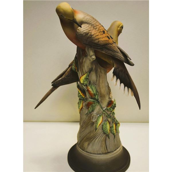 Boehm Porcelain Mourning Doves Bird Sculpture, 1958