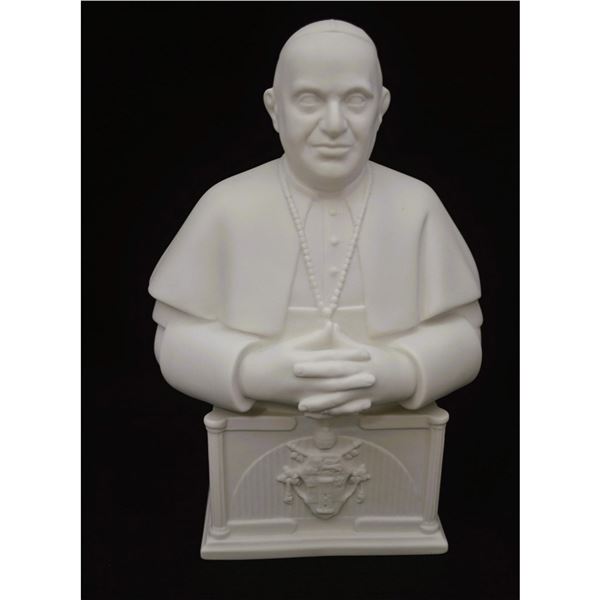 Boehm Porcelain Pope John XXIII Bust Sculpture, 1960