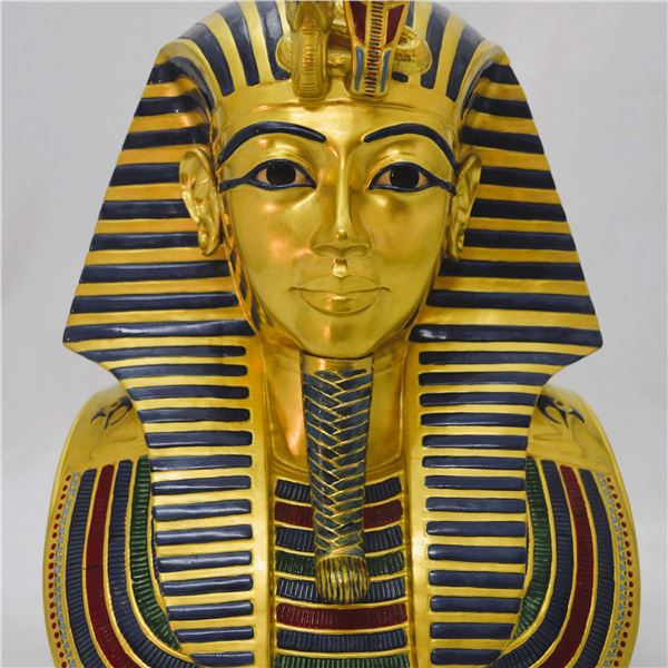 Boehm Porcelain Tutankhamun Mask, The Treasures of Tutankhamun Collection, 1977