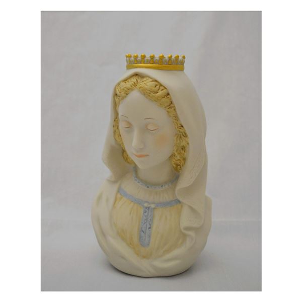 Cybis Porcelain Madonna, Queen of Peace, 1980