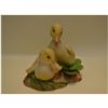 Image 2 : Cybis Porcelain Ducklings "Buttercup and Daffodil," Sculpture, 1977