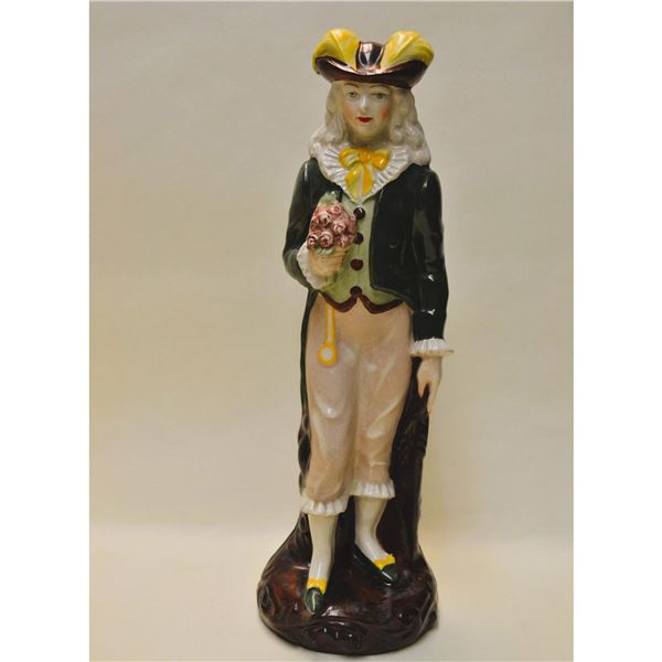 Cordey Porcelain Premier Size Gentleman, Full Figure Sculpture, 1940