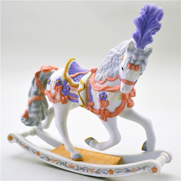 Lenox Porcelain Carousel Rocking Horse, 1991