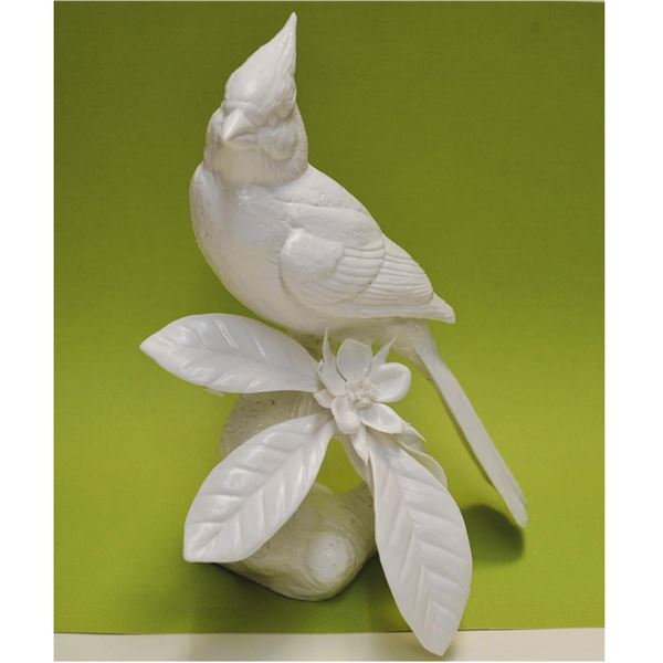 Connoisseur Porcelain Cardinal Bird Model Sculpture Prototype, AP