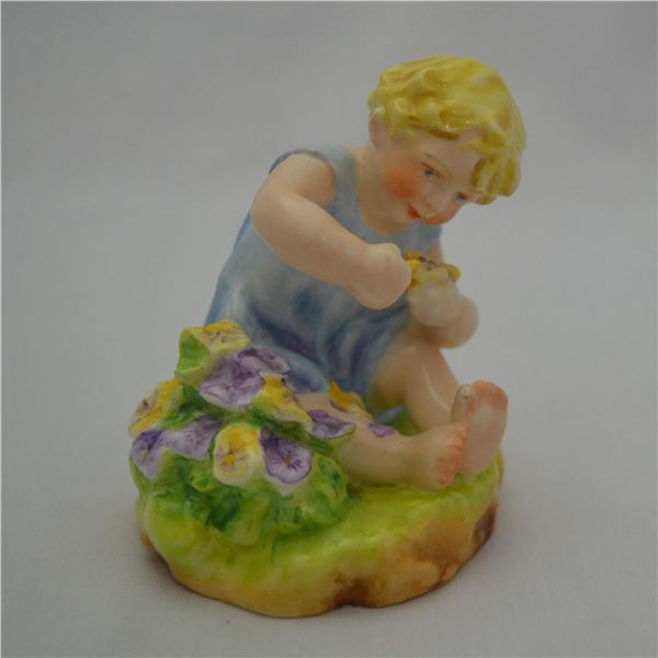 Royal Worcester Porcelain "Mischief" by F. G. Doughty, Model Prototype by Freda G. Doughty, Signed, 