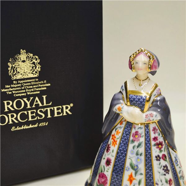 Royal Worcester Porcelain Jane Seymour Candle Snuffer, Connoisseur Collection