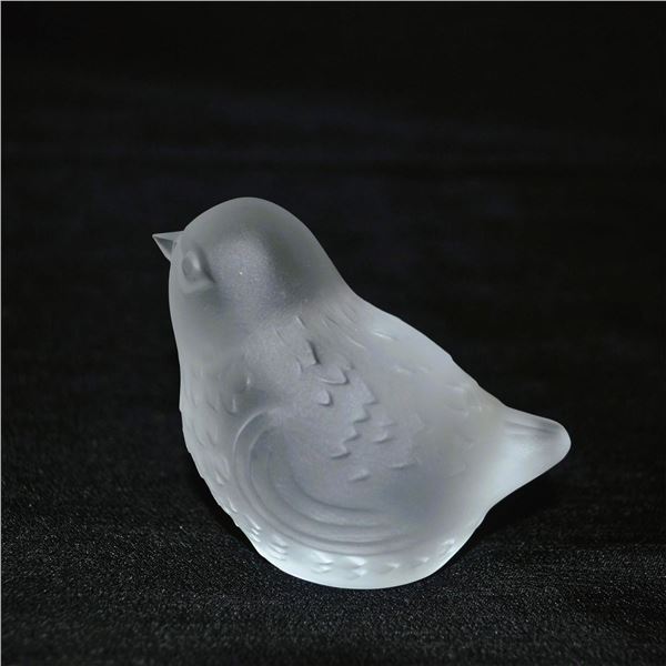Baccarat Crystal Little Chick, Vintage