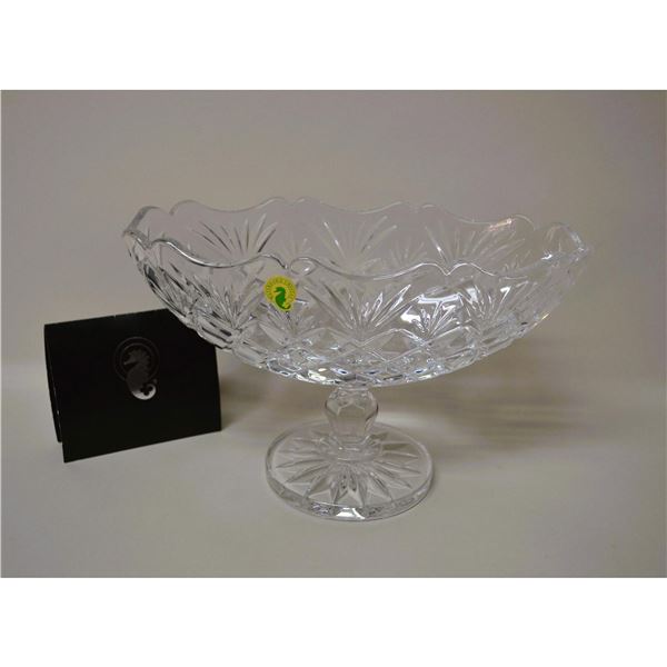 Waterford Crystal Oval Centerpiece Prestige Footed Bowl, Vintage