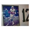 Image 2 : Joe Namath, #12, NY Jets Autographed Photo, Official NFL Licensee, Custom Frame