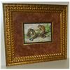 Image 1 : Original Hand Colored Engraving Two Monkey's, W/Frame, 1890