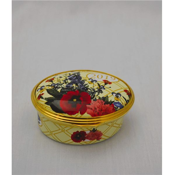 Halacon Days Oval Trinket Box, 2019