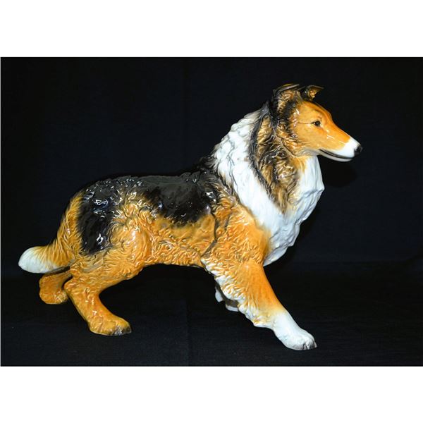 Goebel Premier Collie Dog Sculpture, Vintage