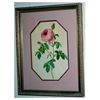 Image 3 : 4Pc ReDoute' Rose Floral Prints, W/Custom Frames