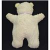 Image 2 : Embroidered Soft Sculpture Decorative Bear, 14"H