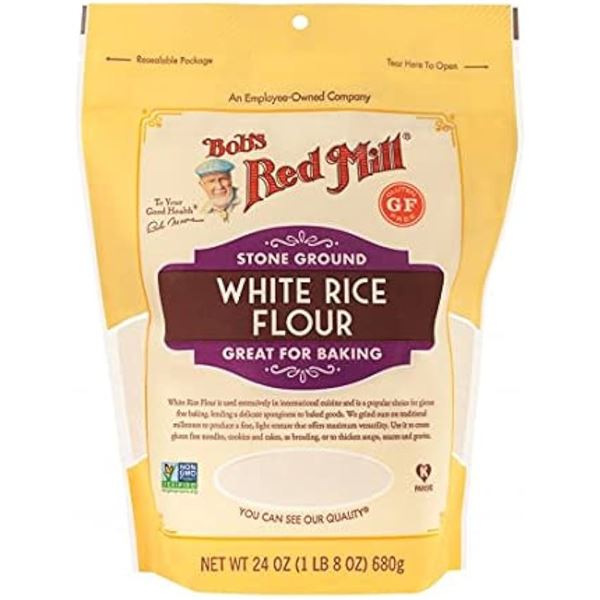 NEW 680G BOB'S RED MILL WHITE RICE FLOUR